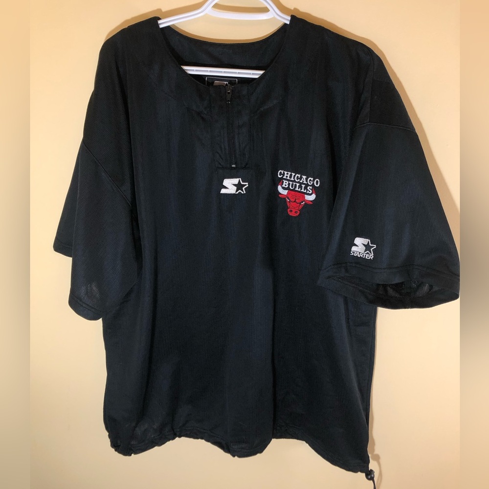 Starter Chicago Bulls 1/4 Zip Shirt